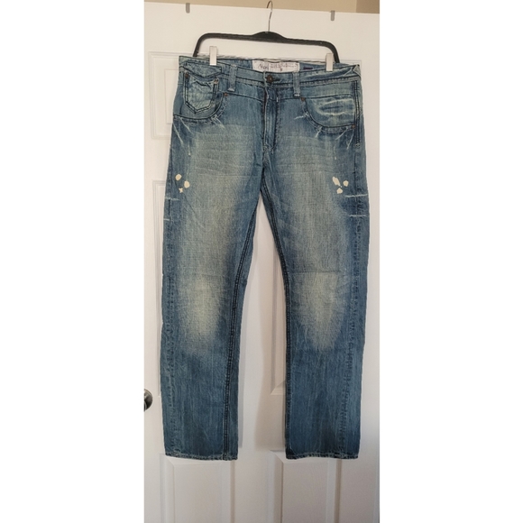 Akoo Men's Jeans - Picture 1 of 5